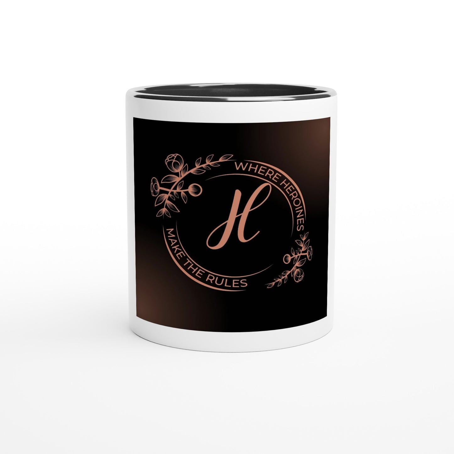 Heroines White 11oz Ceramic Mug with Color Inside