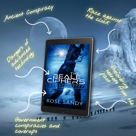 The Decrypter and the Beale Ciphers:The Calla Cress Decrypter Thriller Series, Book 6 - Rose Sandy