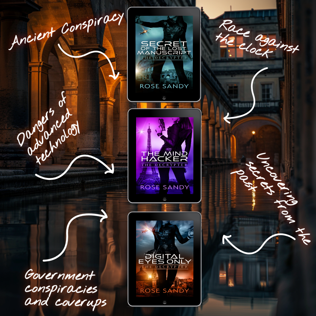The Calla Cress Decrypter Thriller Series Bundle by Rose Sandy: Books 1-3 (EBOOKS)
