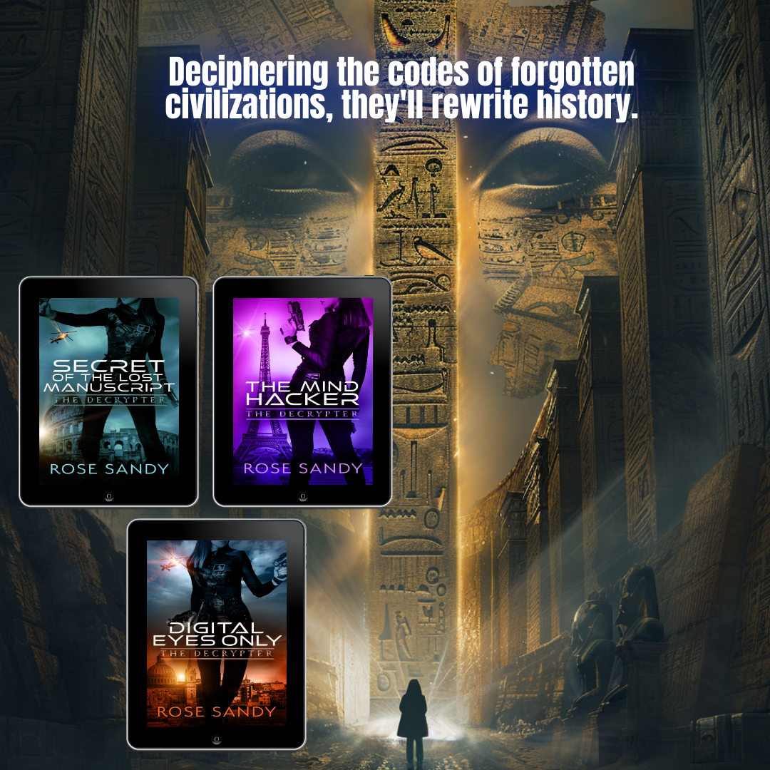 The Calla Cress Decrypter Thriller Series Bundle by Rose Sandy: Books 1-3 (EBOOKS)