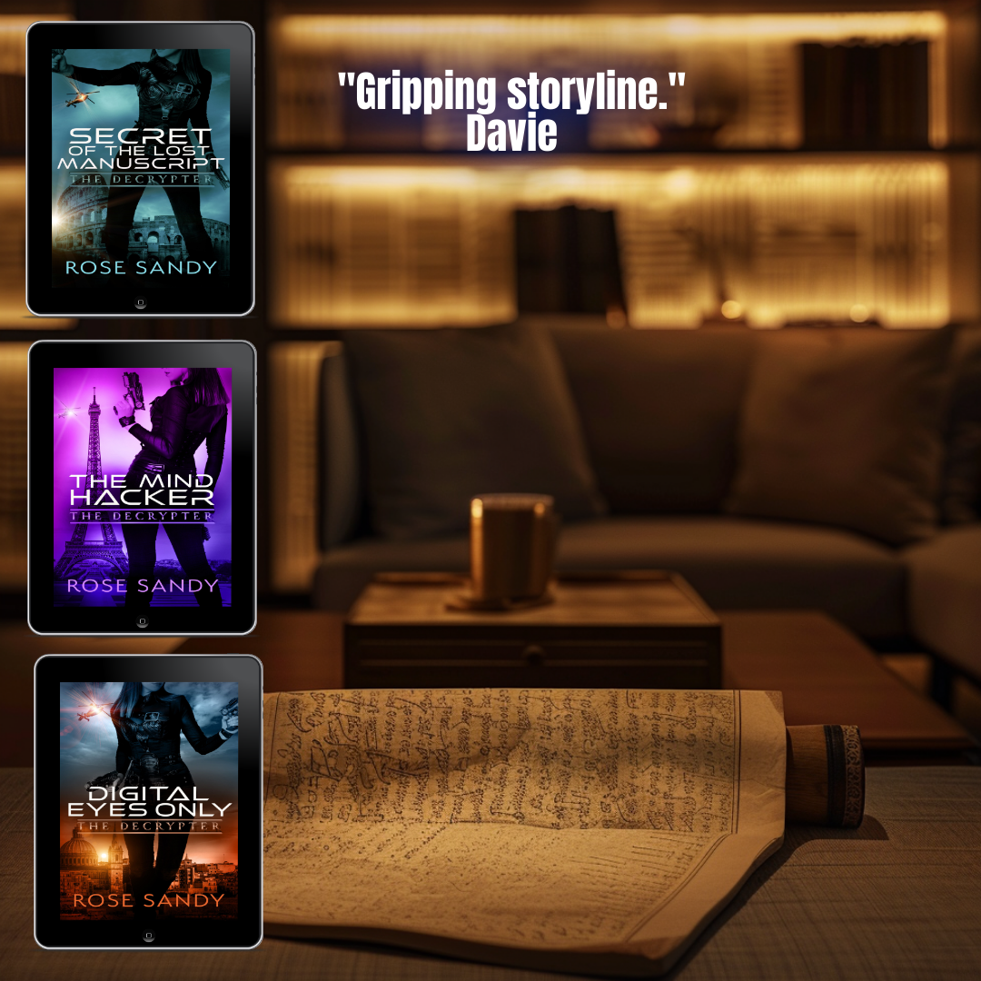 The Calla Cress Decrypter Thriller Series Bundle by Rose Sandy: Books 1-3 (EBOOKS)