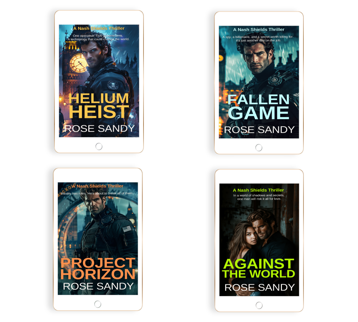 Nash Shields Thrillers Volume 1 (E-Books 1–4) Bundle