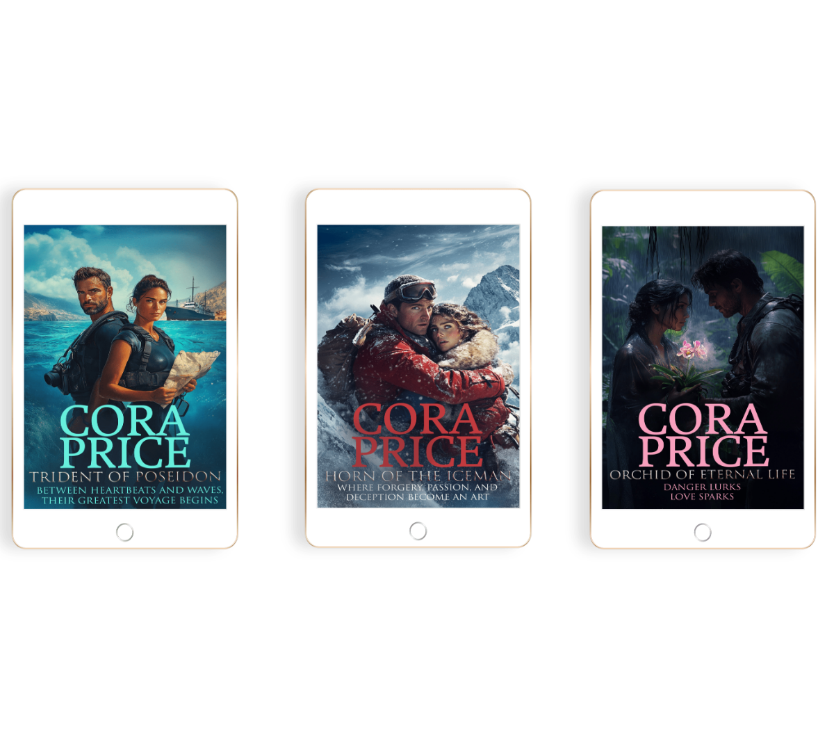 Treasures of Legend: The Elemental Relics Trilogy - Bundle 6 -3 Cora Price Ebooks