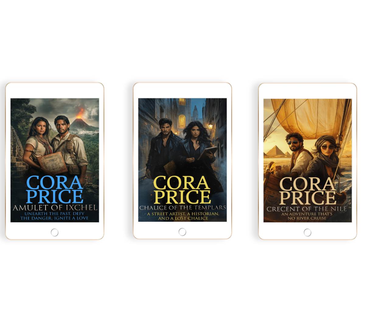 Treasures of Legend: The Elemental Relics Trilogy - Bundle 7 -3 Cora Price Ebooks