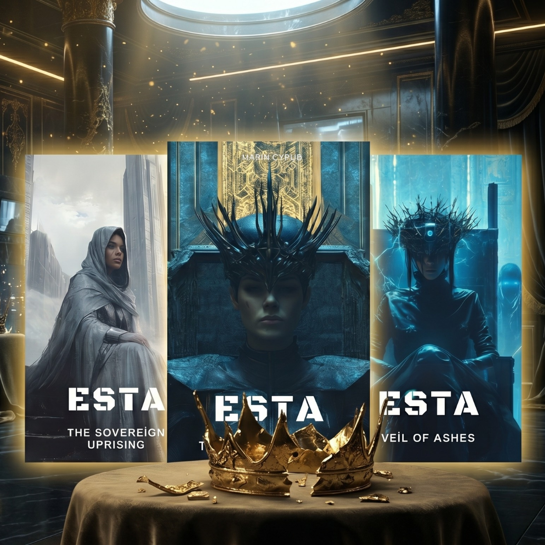 The Last Queen Trilogy Ebook Bundle: Esta - Veil of Ashes, Esta - Throne of Silence, Esta - Sovereign Uprising