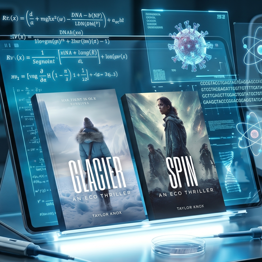 Taylor Knox's Stand Alone Sci-Fi Thrillers Ebook Bundle: Glacier, Spin