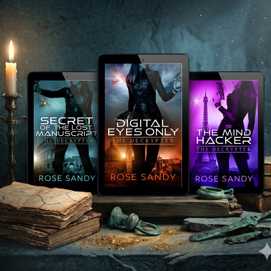 The Decrypter Series: Books 1–3, Calla Cress Decrypter Thriller Ebook, Rose Sandy Bundle