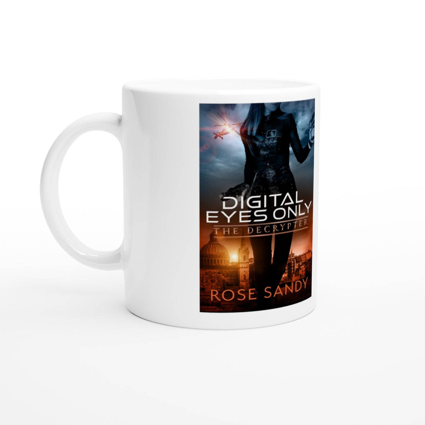 Digital Eyes Only White 11oz Ceramic Mug