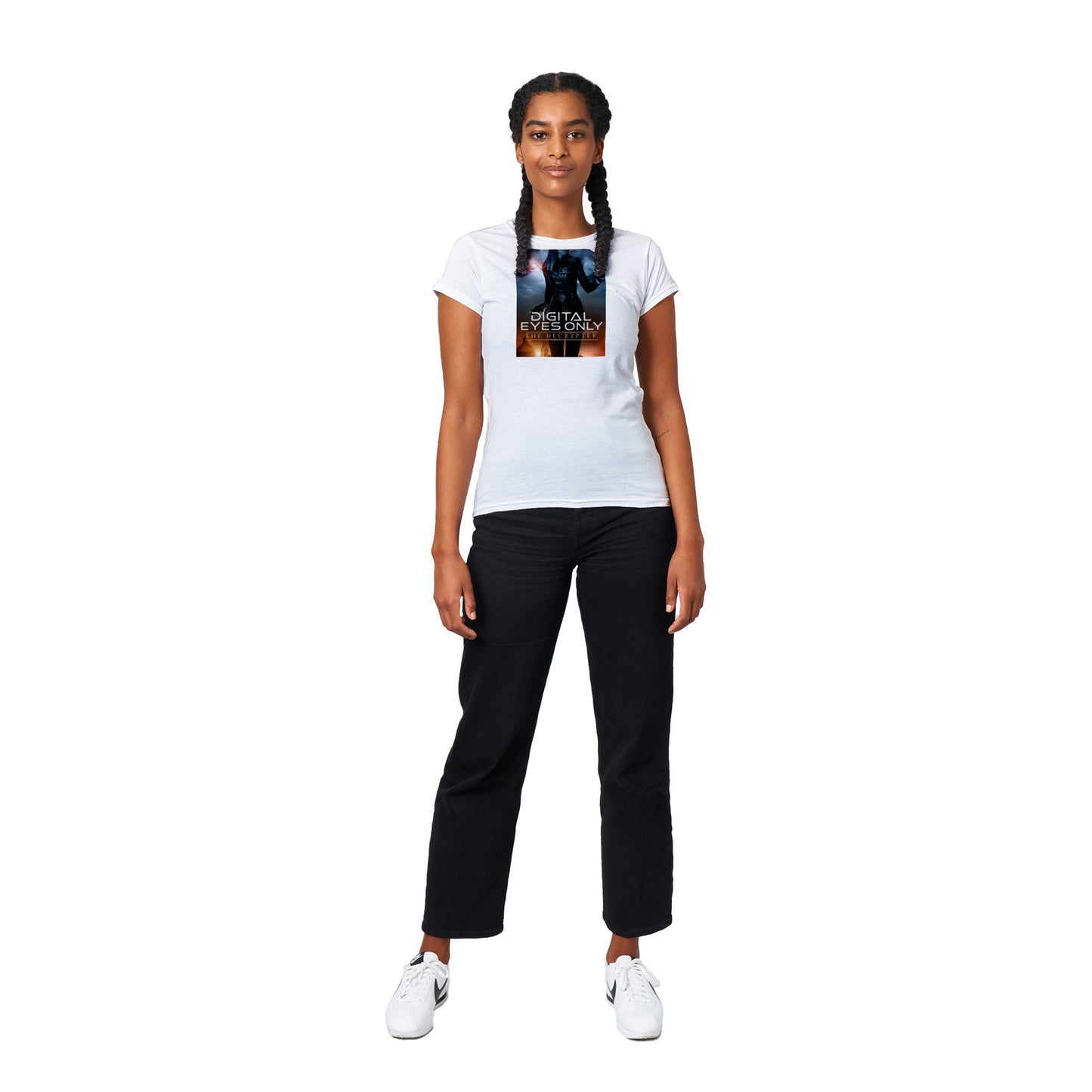 Digital Eyes Only Classic Women's Crewneck T-shirt