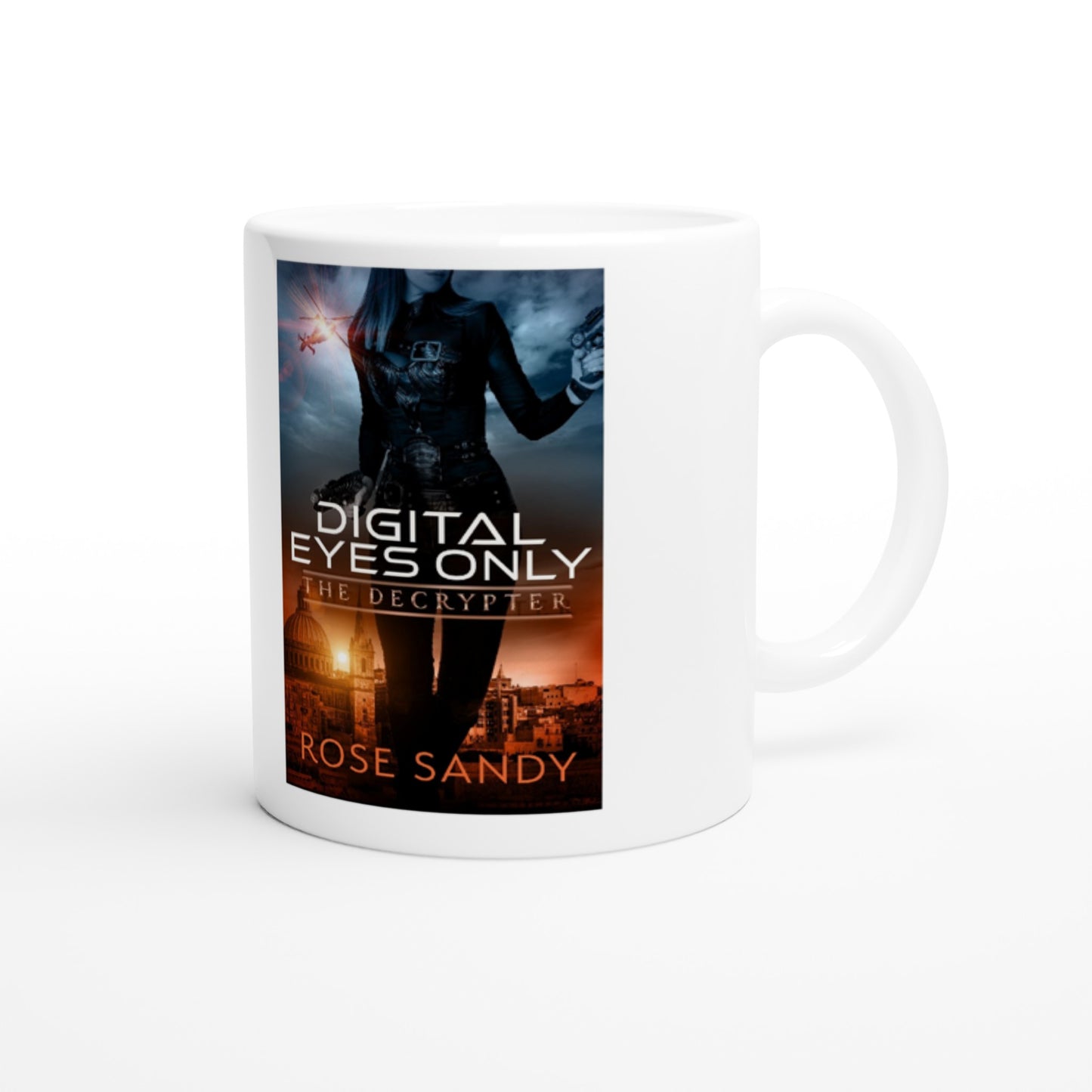 Digital Eyes Only White 11oz Ceramic Mug