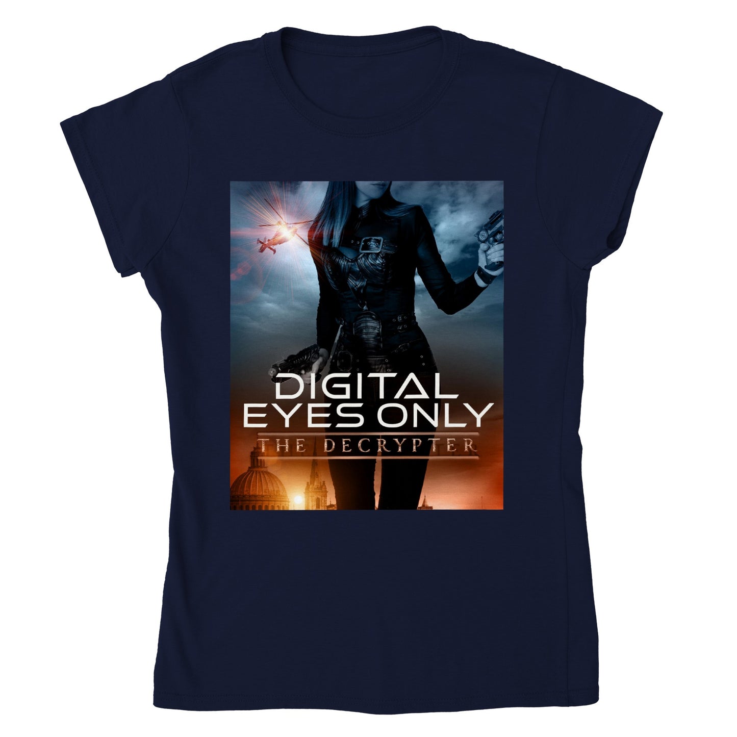 Digital Eyes Only Classic Women's Crewneck T-shirt
