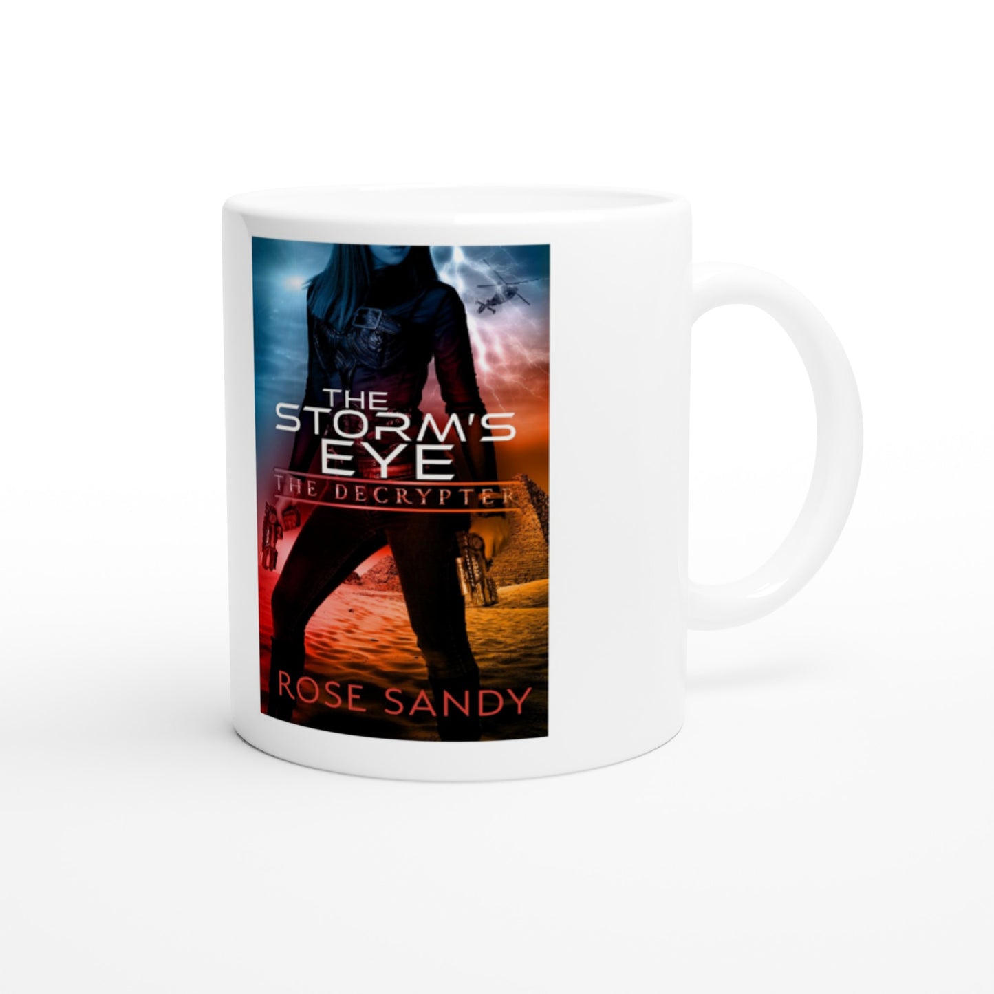 The Storm's Eye White 11oz Ceramic Mug