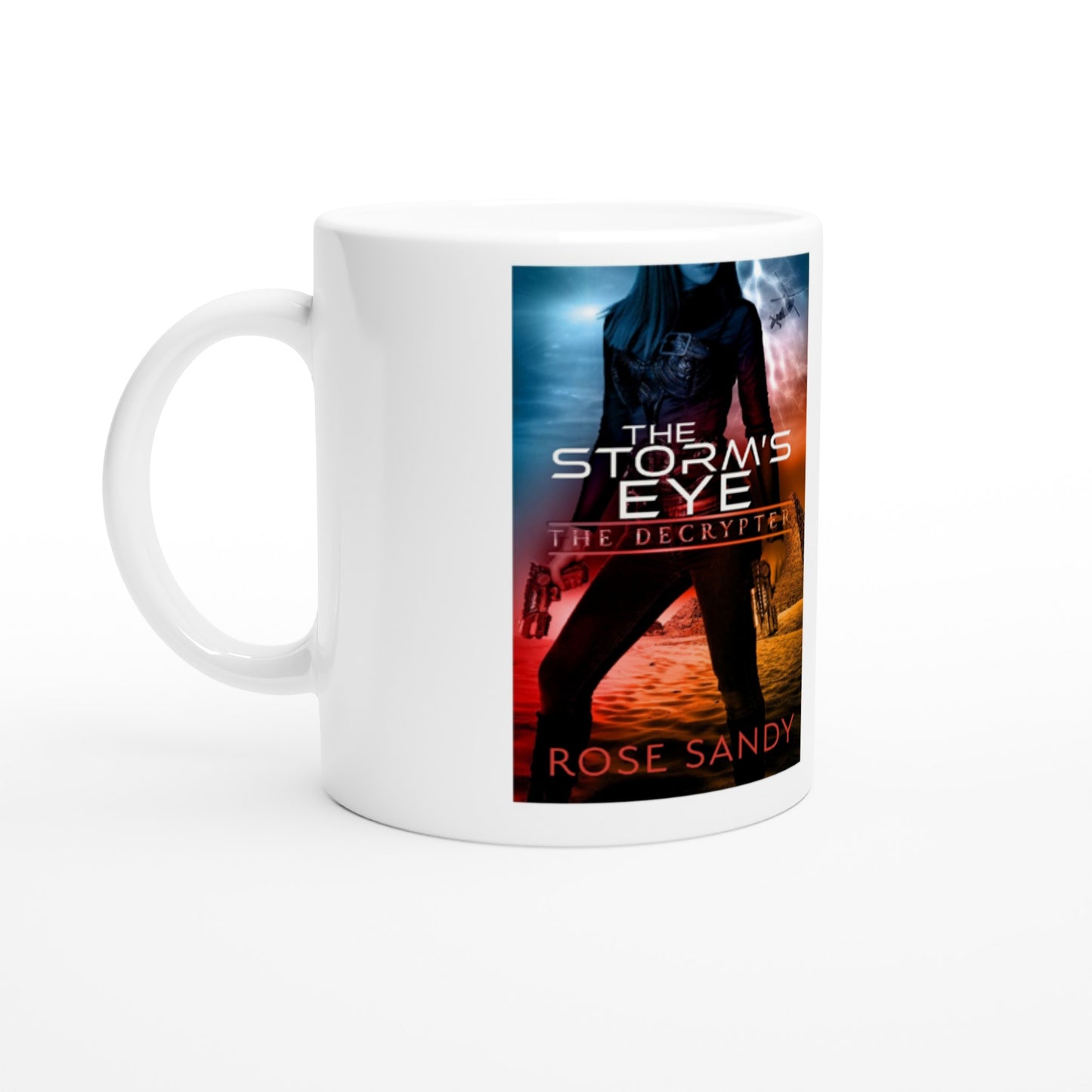 The Storm's Eye White 11oz Ceramic Mug
