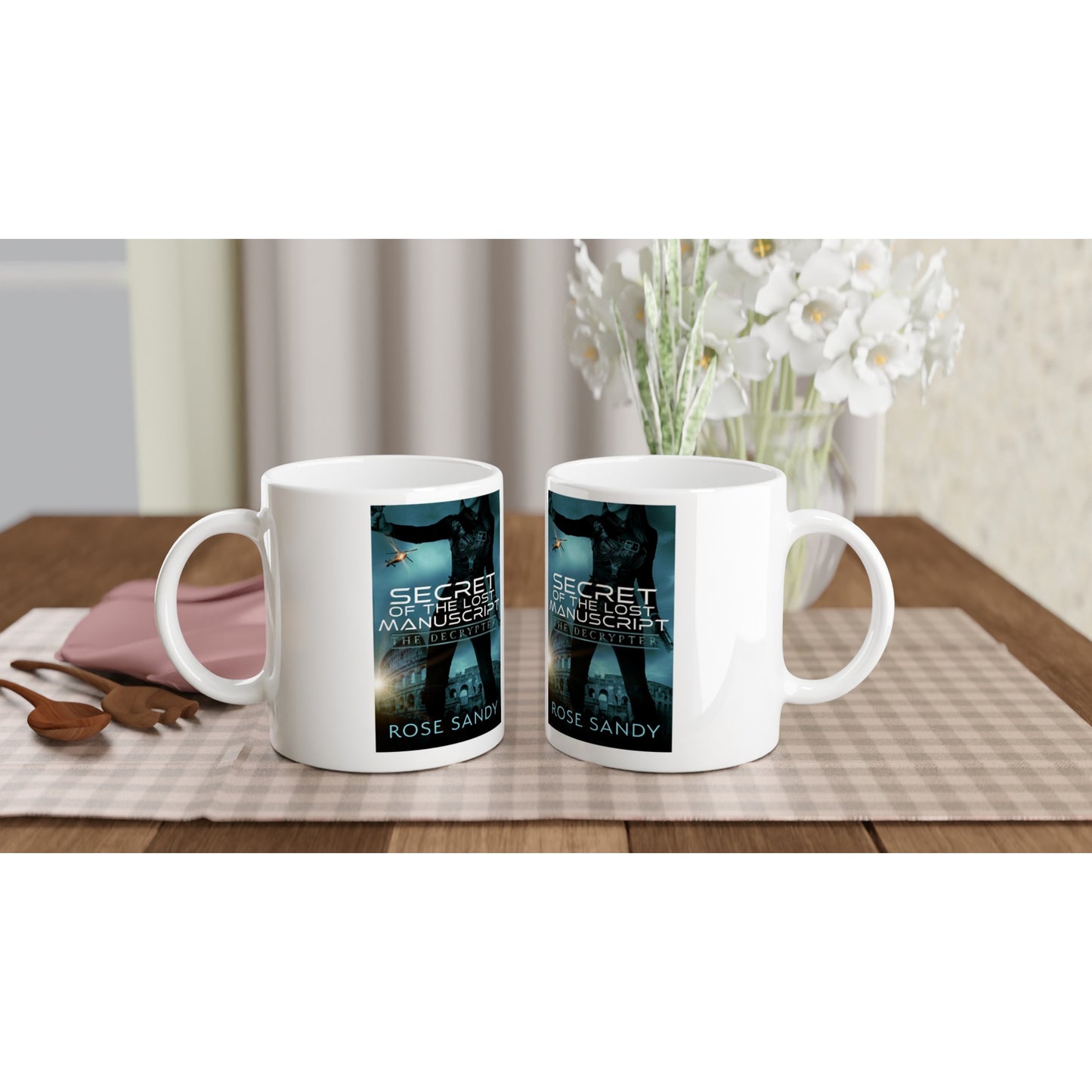 Secret of the Lost Manuscript White 11oz Ceramic Mug