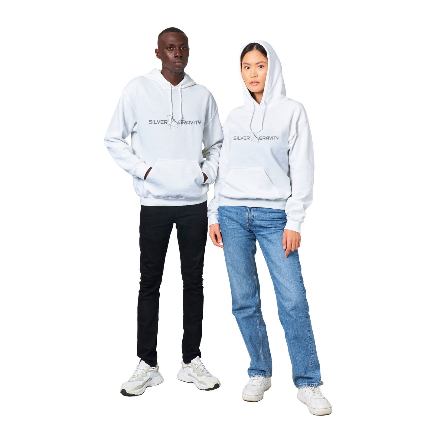 Silver Gravity Classic Unisex Pullover Hoodie