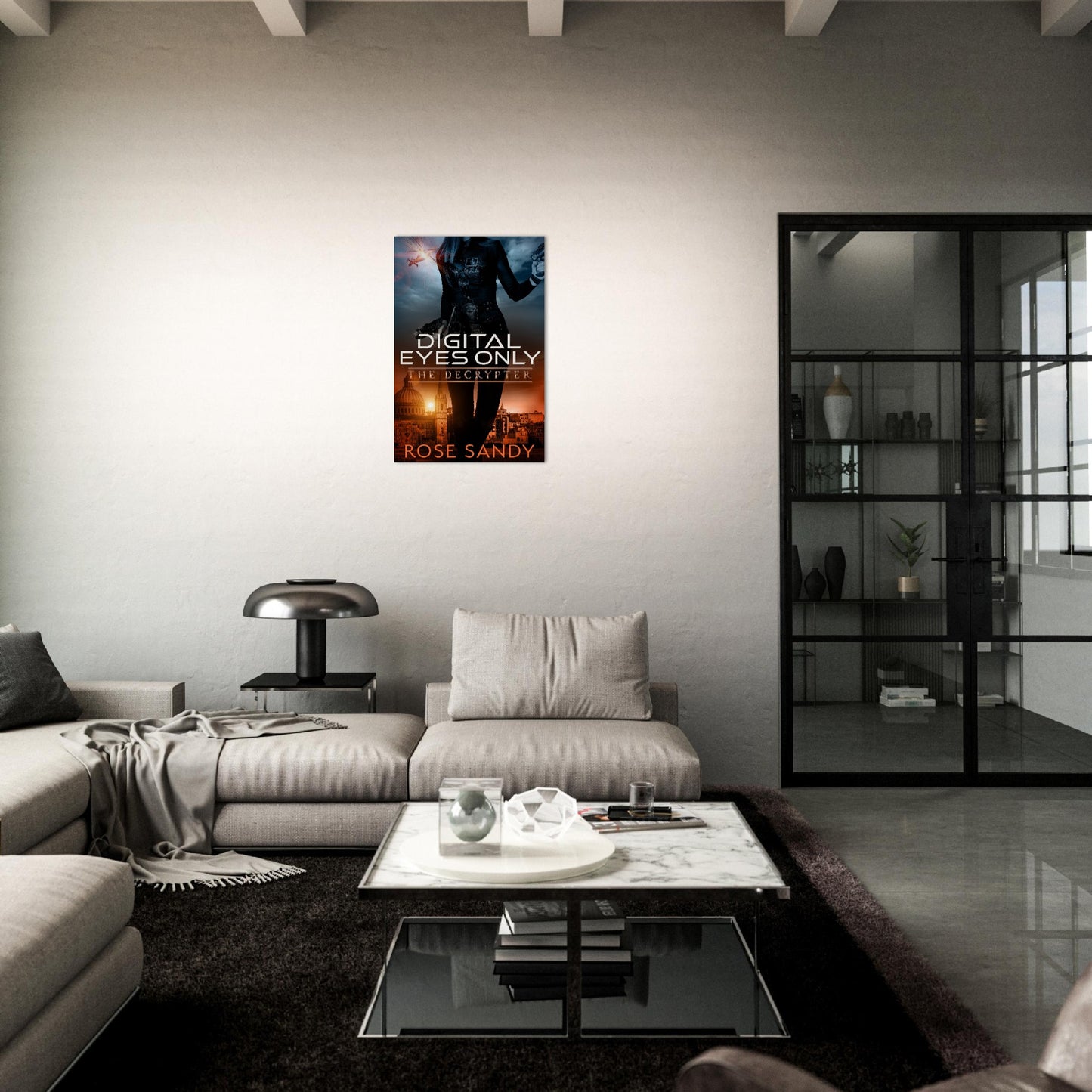 Digital Eyes Only Museum-Quality Matte Paper Poster