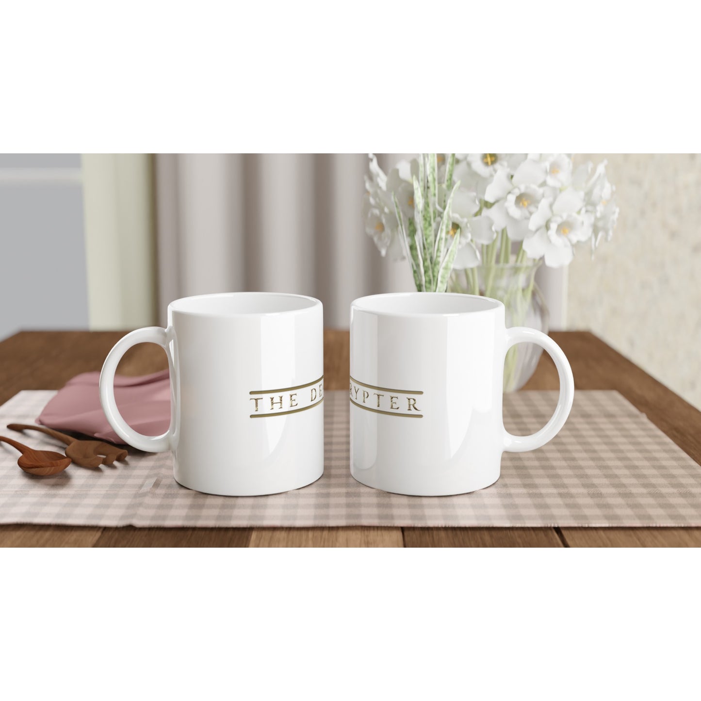 Decrypter White 11oz Ceramic Mug