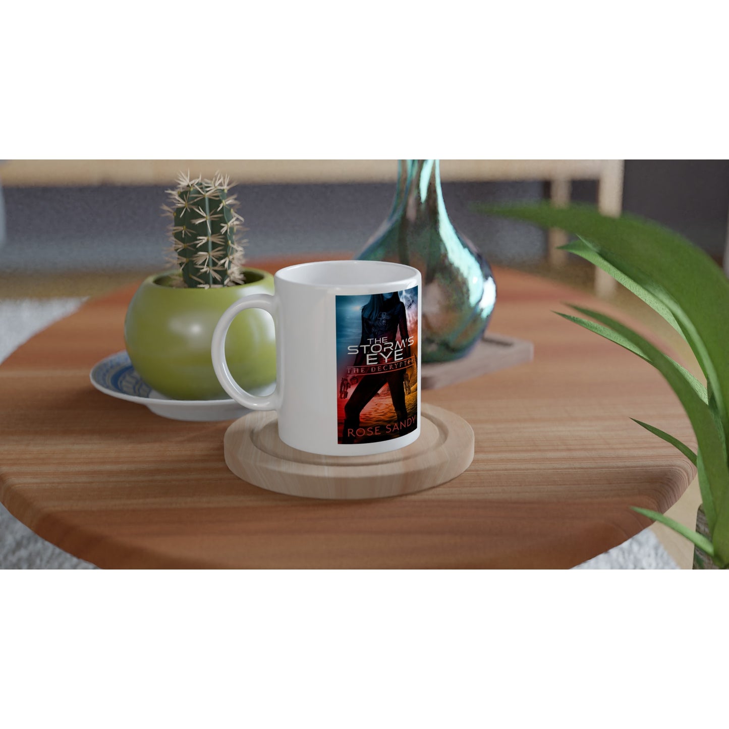 The Storm's Eye White 11oz Ceramic Mug