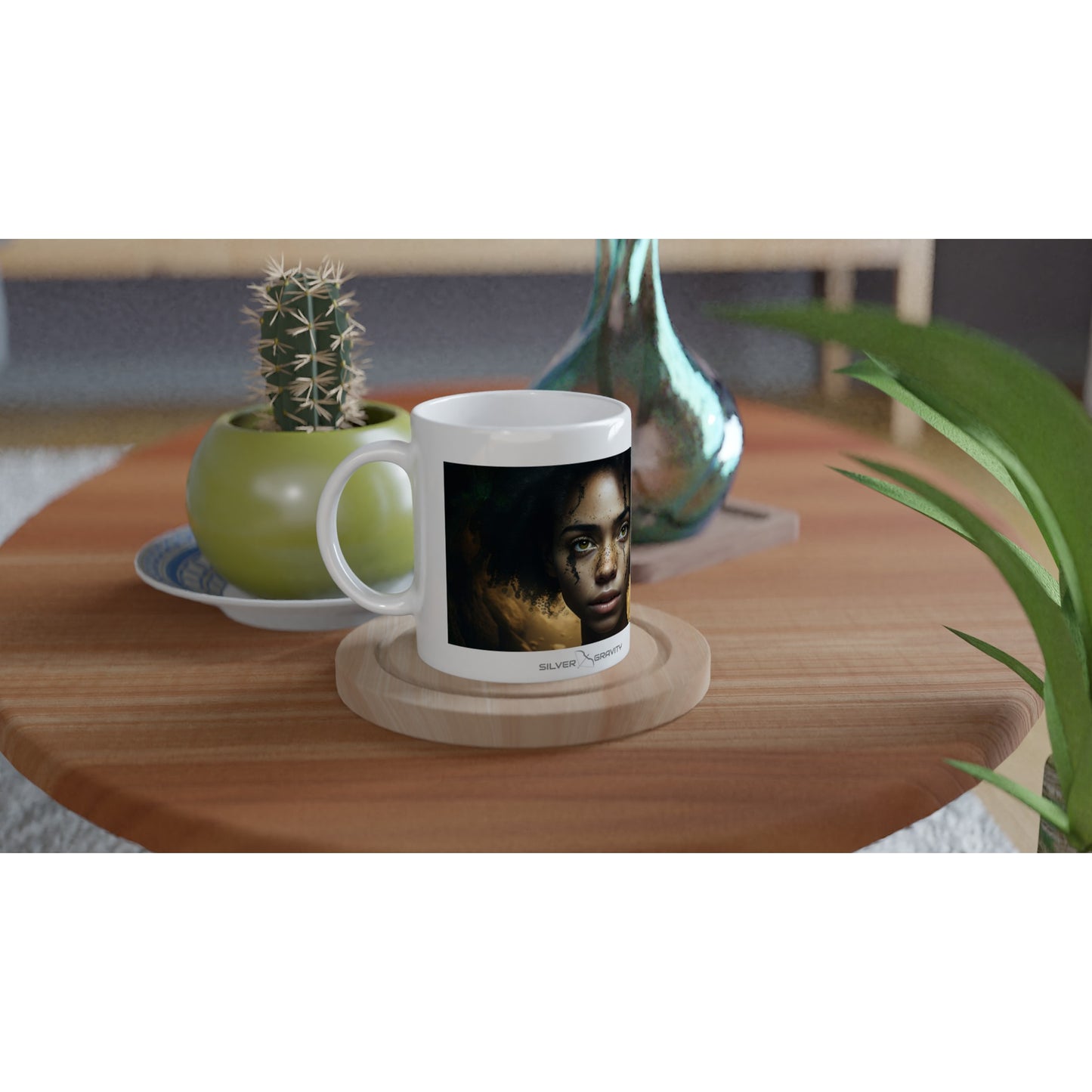 Soma Kleve White 11oz Ceramic Mug