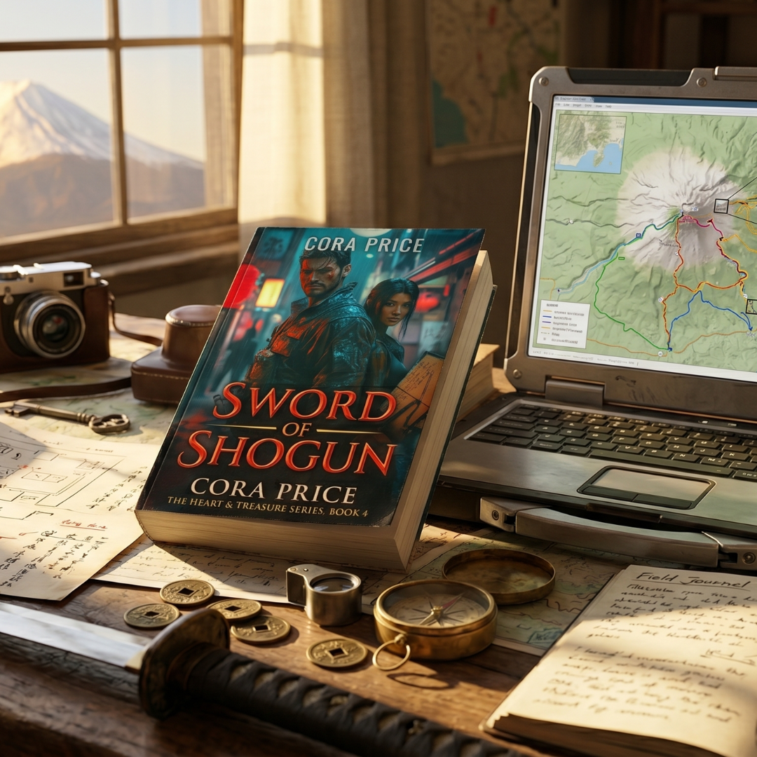 Sword of Shogun: Cora Price, The Heart & Treasure Series, Book 4