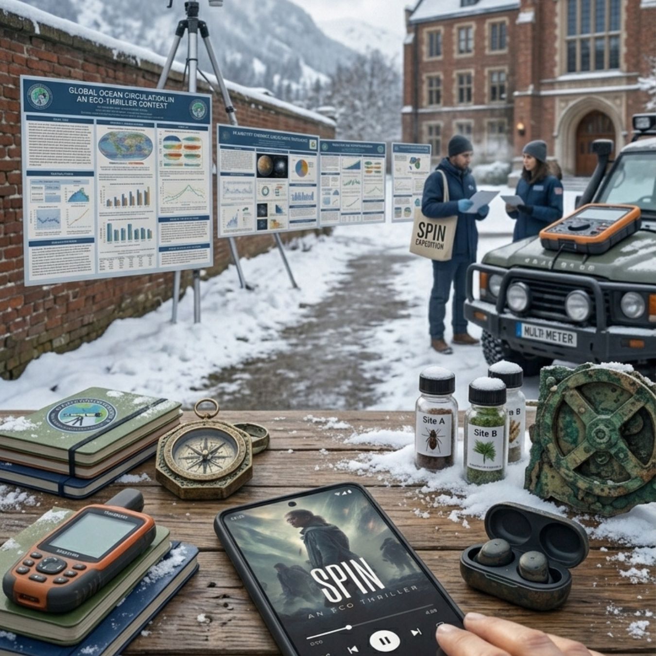 SPIN: A Science Thriller, Taylor Knox