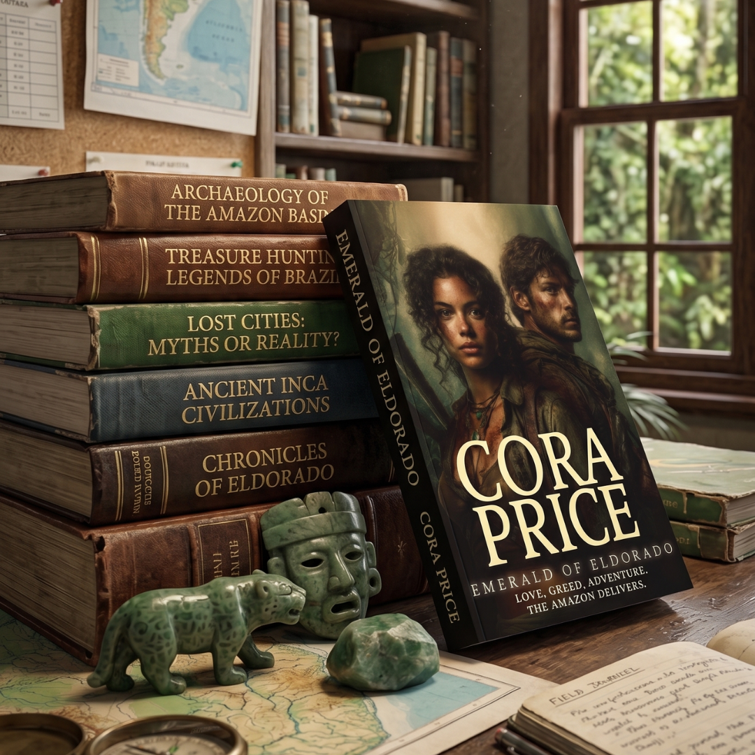 Emerald of Eldorado: Cora Price, The Heart & Treasure Series, Book 5