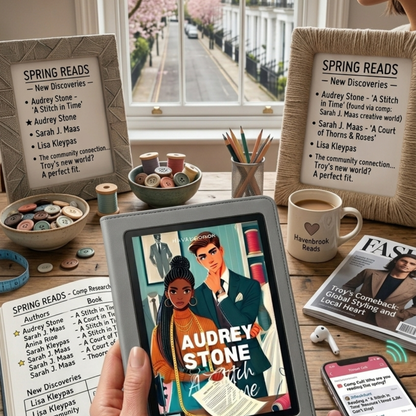 A Stitch in Time: Audrey Stone, The Audrey Stone (Havenbrook) Romances, Book 6