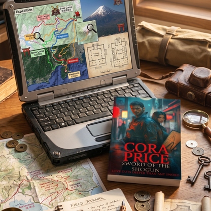 Sword of Shogun: Cora Price, The Heart & Treasure Series, Book 4