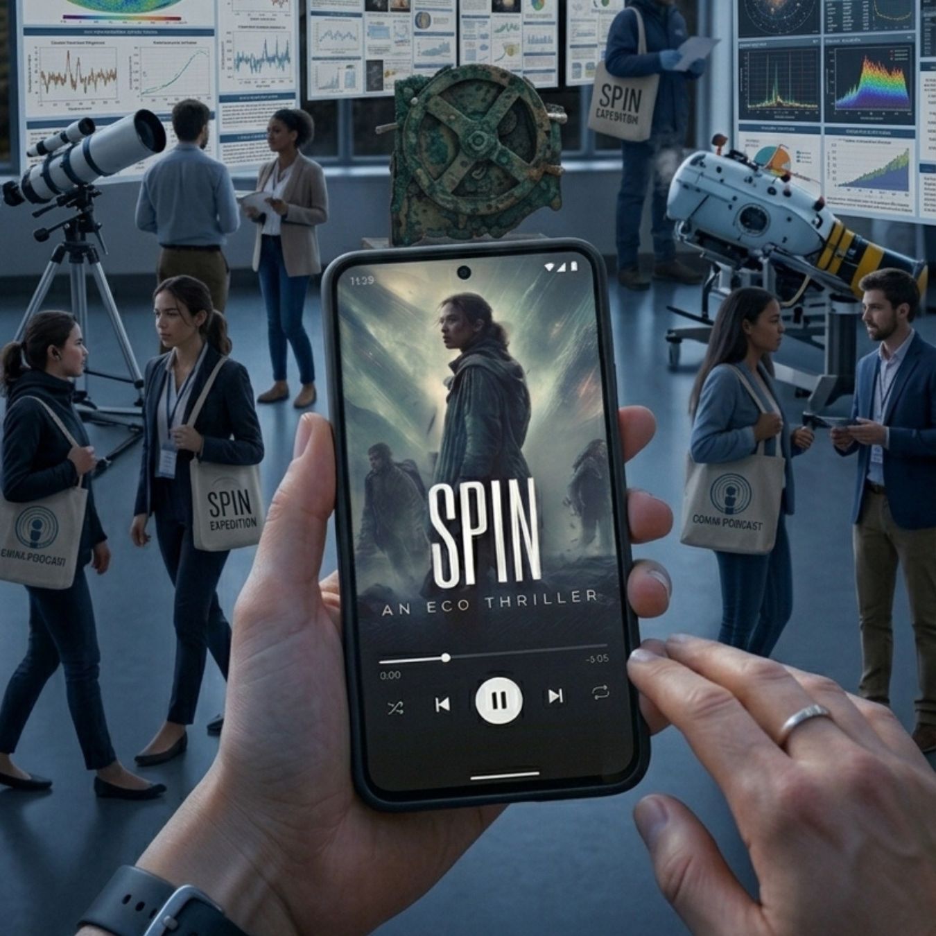 SPIN: A Science Thriller, Taylor Knox