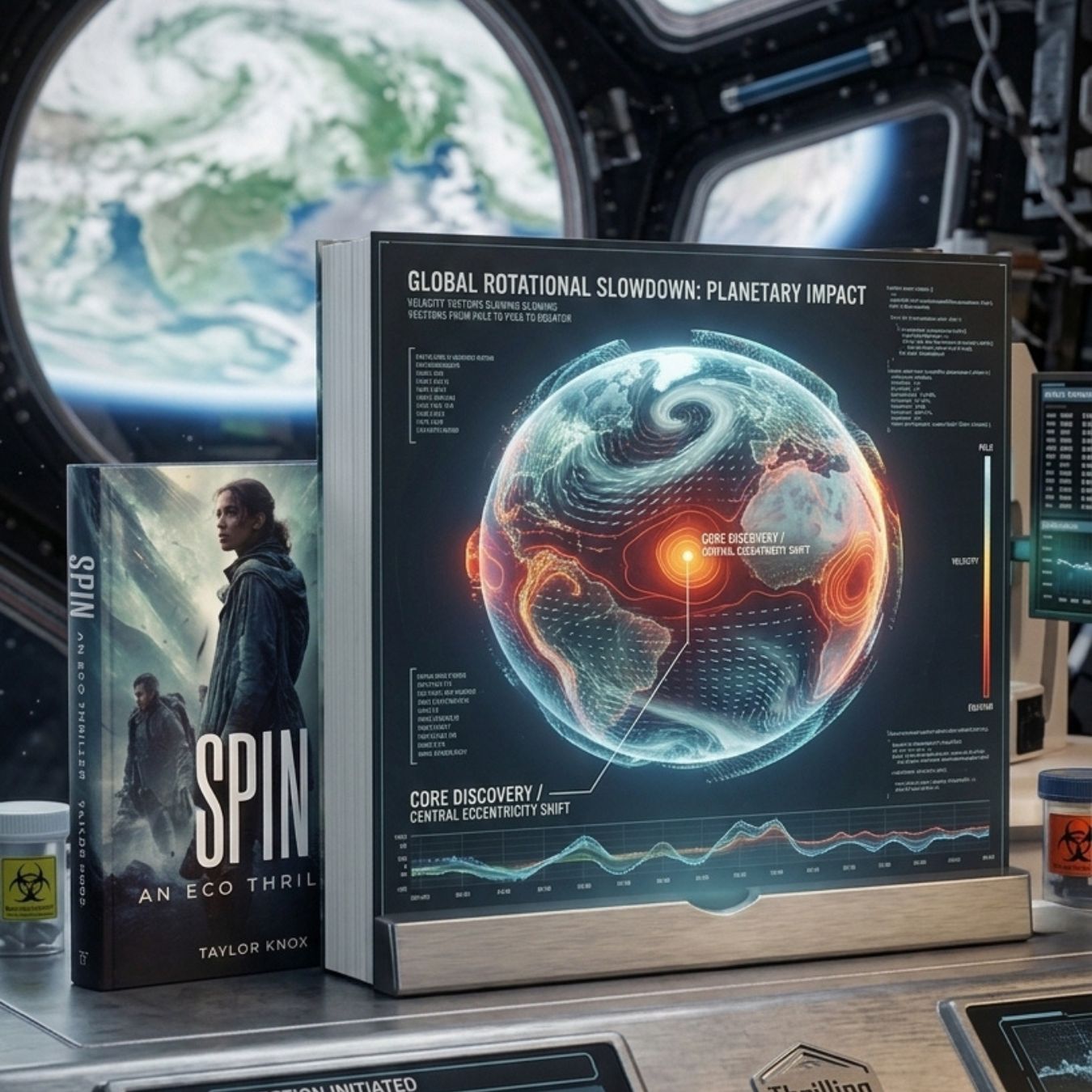 SPIN: A Science Thriller, Taylor Knox
