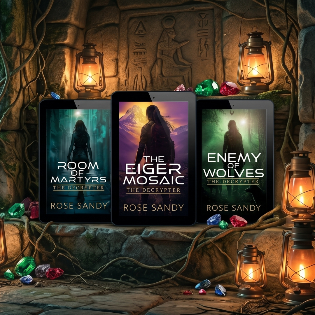 The Decrypter Series: Books 13–15, Calla Cress Decrypter Thriller Ebook, Rose Sandy Bundle