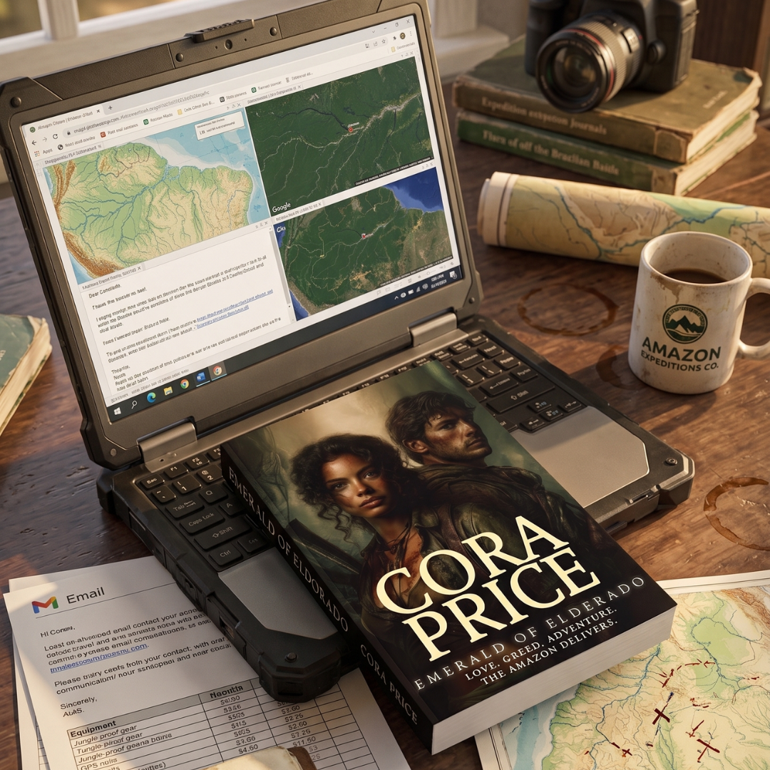 Emerald of Eldorado: Cora Price, The Heart & Treasure Series, Book 5