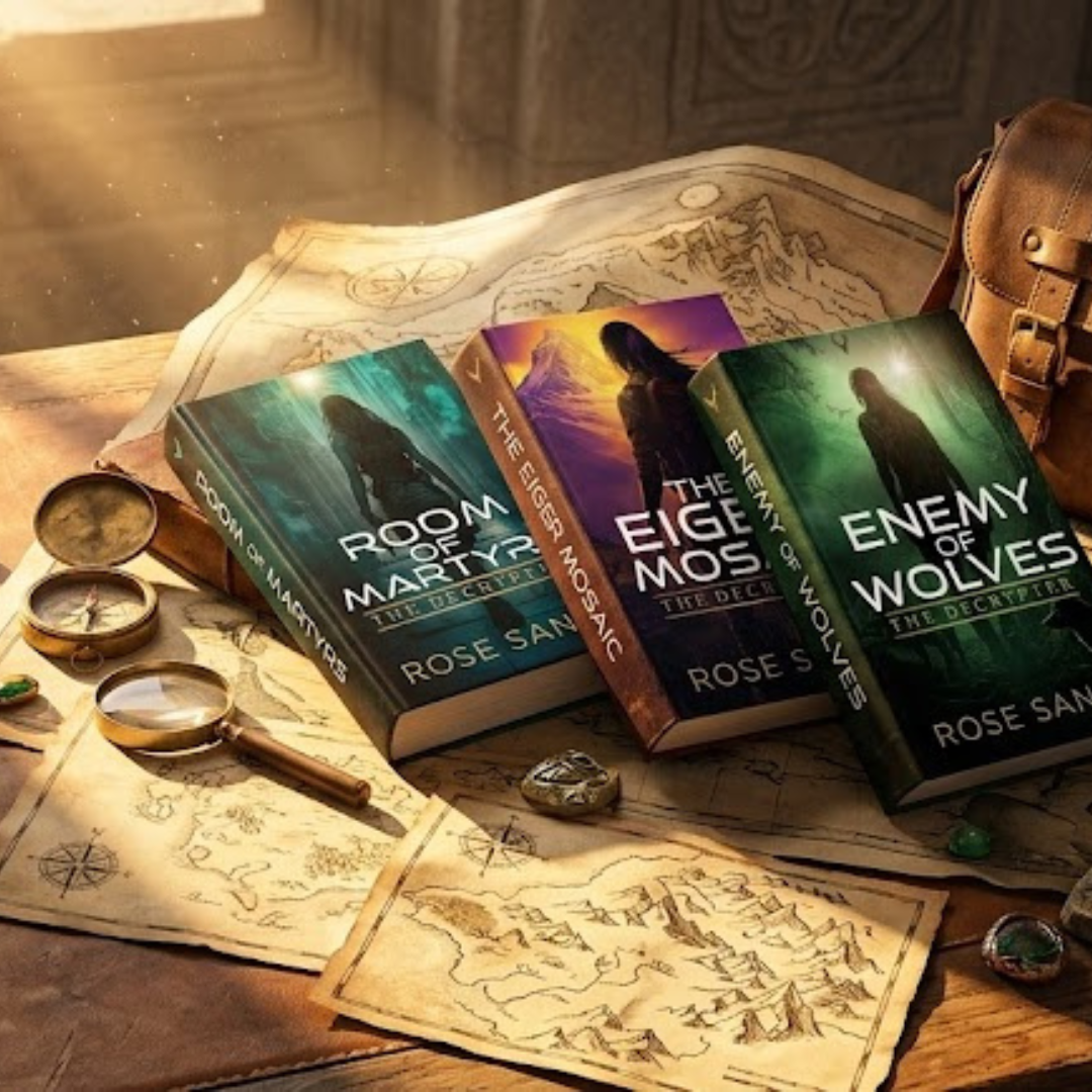 The Decrypter Series: Books 13–15, Calla Cress Decrypter Thriller Ebook, Rose Sandy Bundle