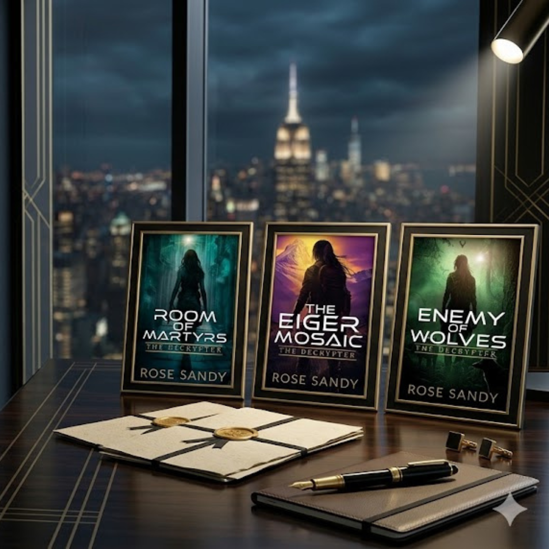 The Decrypter Series: Books 13–15, Calla Cress Decrypter Thriller Ebook, Rose Sandy Bundle