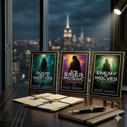 The Decrypter Series: Books 13–15, Calla Cress Decrypter Thriller Ebook, Rose Sandy Bundle