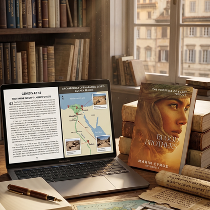 Blood Brothers: Priestess of Egypt Trilogy - Marin Cyrus - Book 3