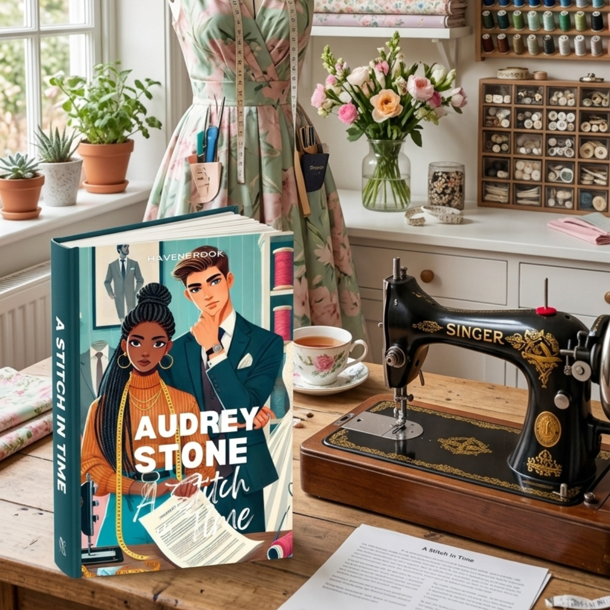 A Stitch in Time: Audrey Stone, The Audrey Stone (Havenbrook) Romances, Book 6