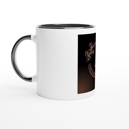 Heroines White 11oz Ceramic Mug with Color Inside