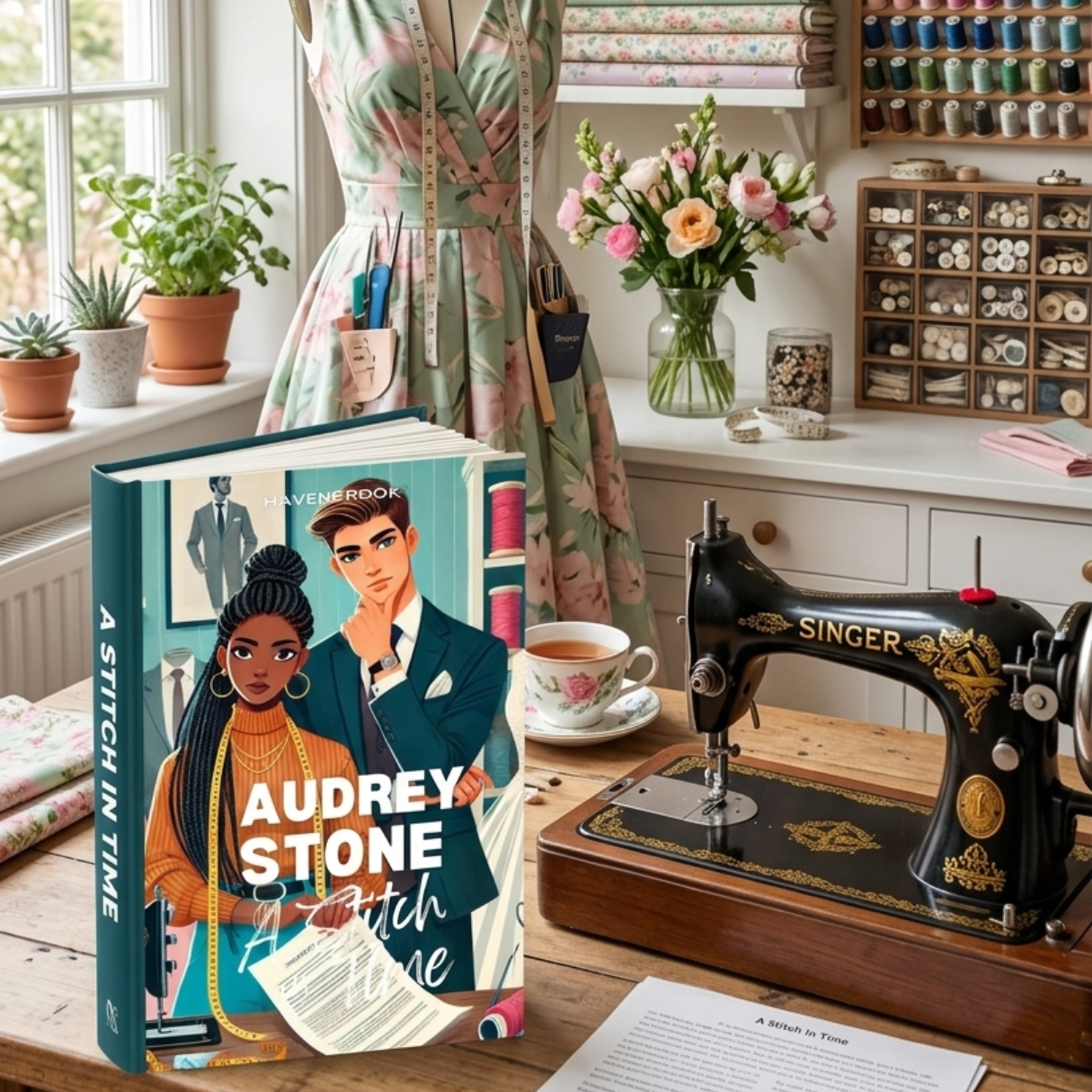 A Stitch in Time: Audrey Stone, The Audrey Stone (Havenbrook) Romances, Book 6
