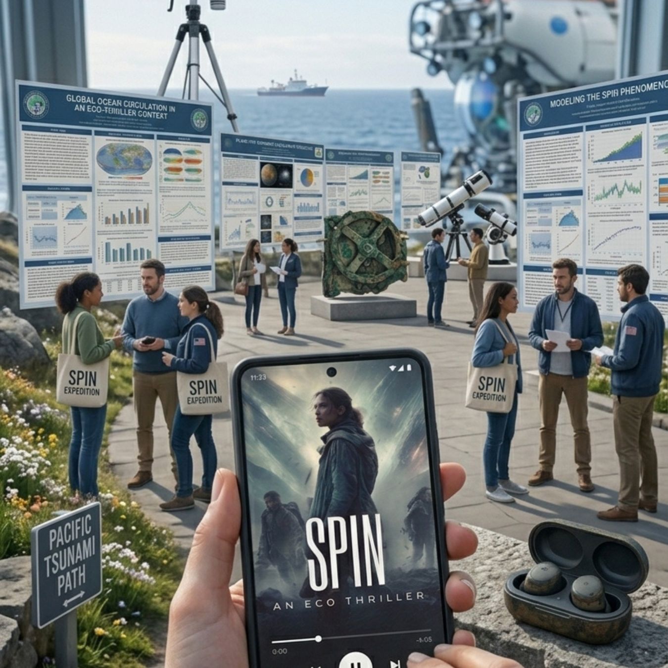 SPIN: A Science Thriller, Taylor Knox