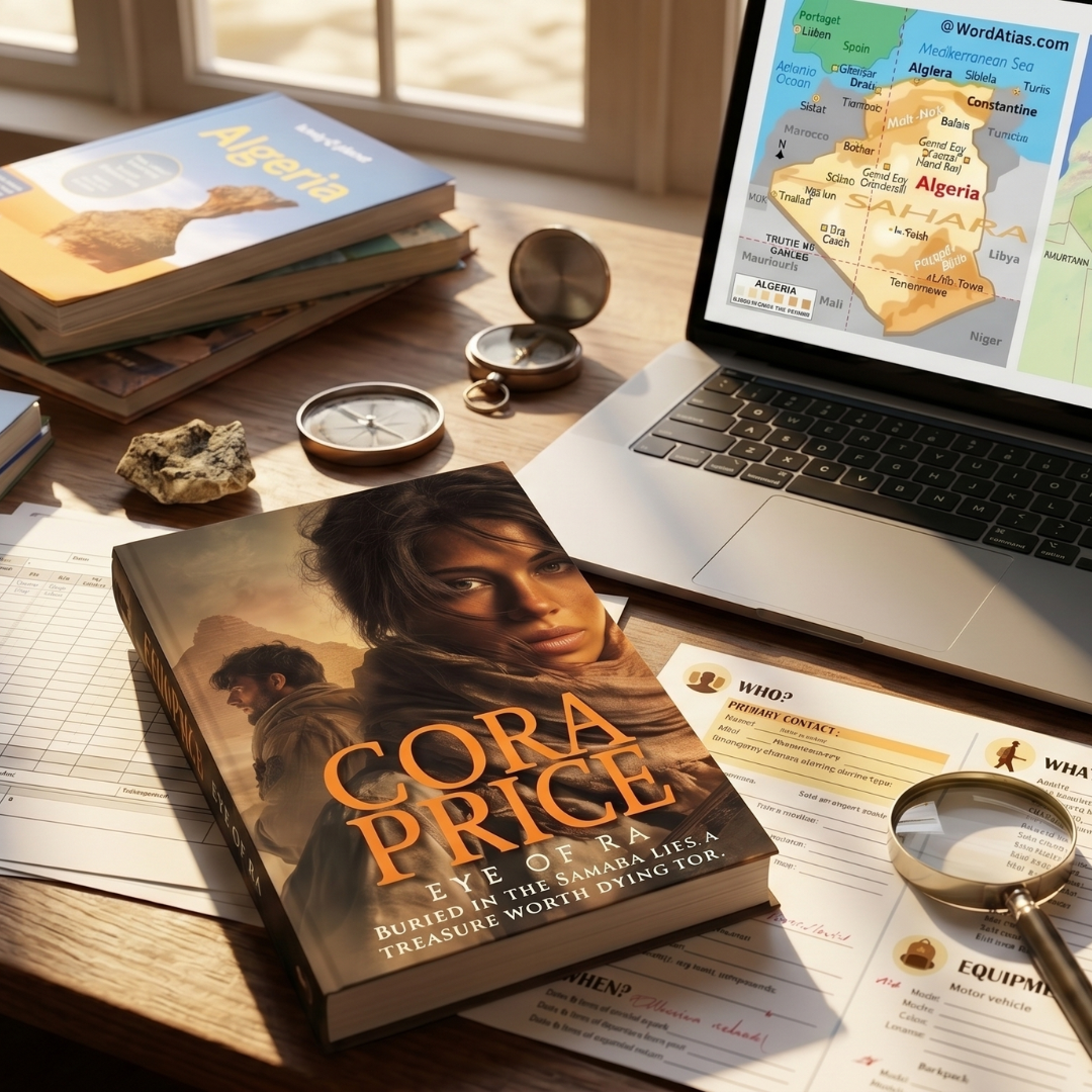 Eye of Ra: Cora Price, The Heart & Treasure Series, Book 2