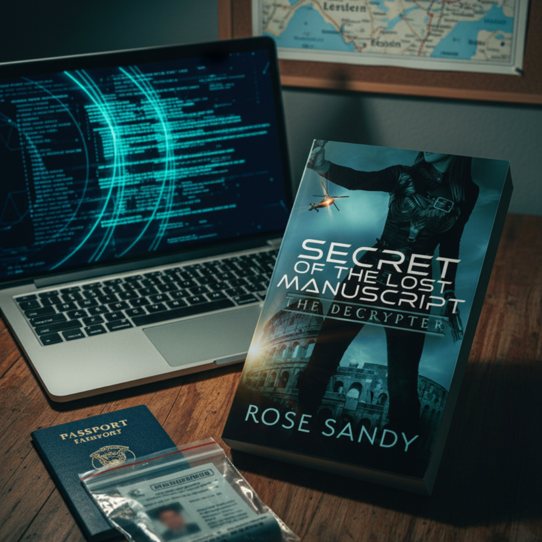 The Decrypter: Secret of the Lost Manuscript: Rose Sandy, Calla Cress Decrypter Thriller Series, Book 1