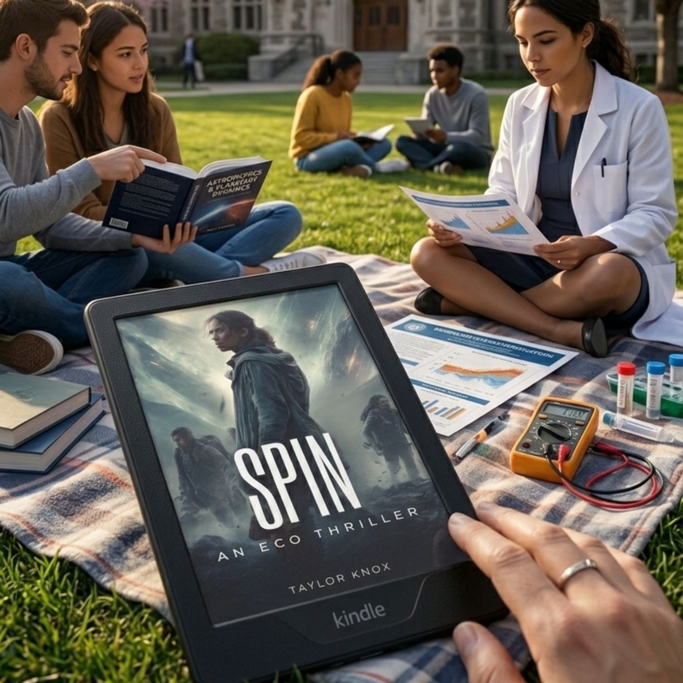 SPIN: A Science Thriller, Taylor Knox