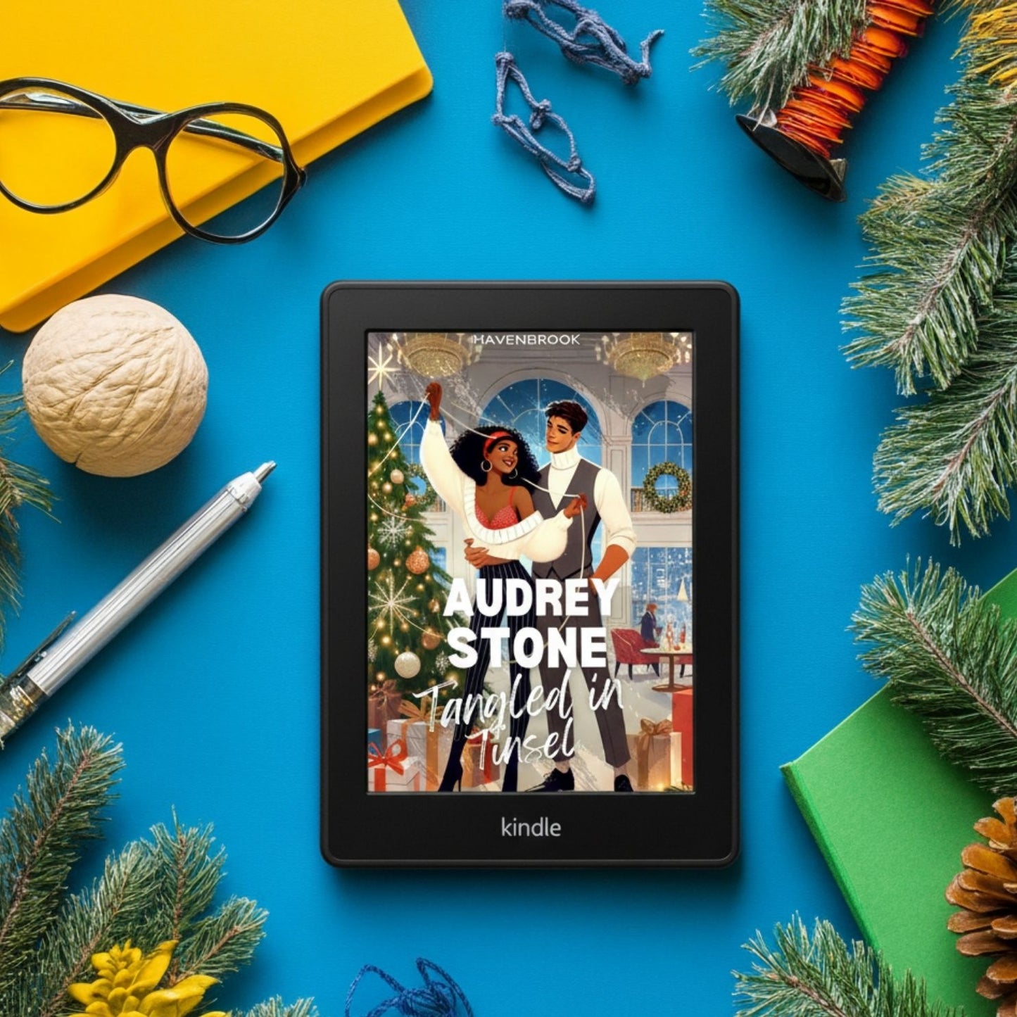 Tangled in Tinsel: The Audrey Stone Havenbrook Christmas Romance Series, Book, 2