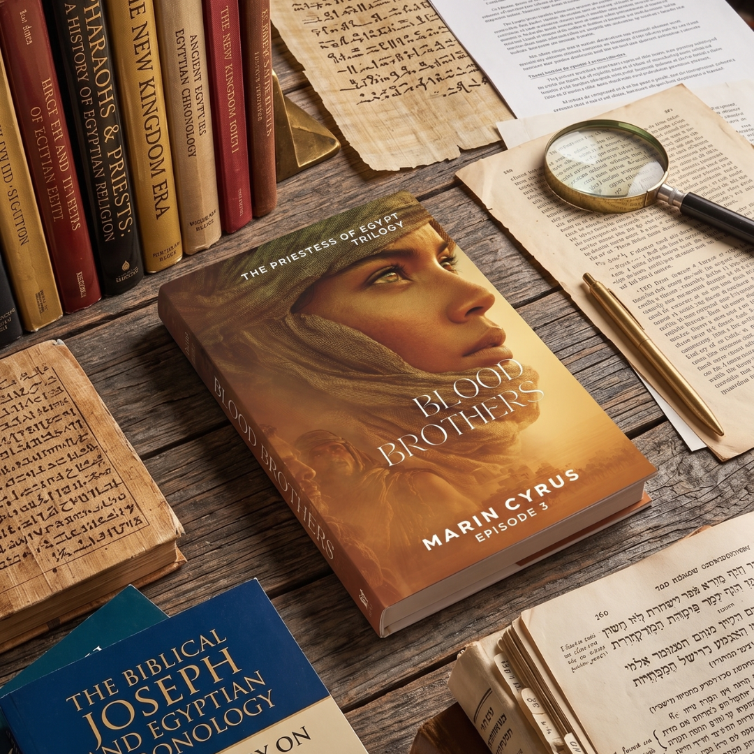 Blood Brothers: Priestess of Egypt Trilogy - Marin Cyrus - Book 3