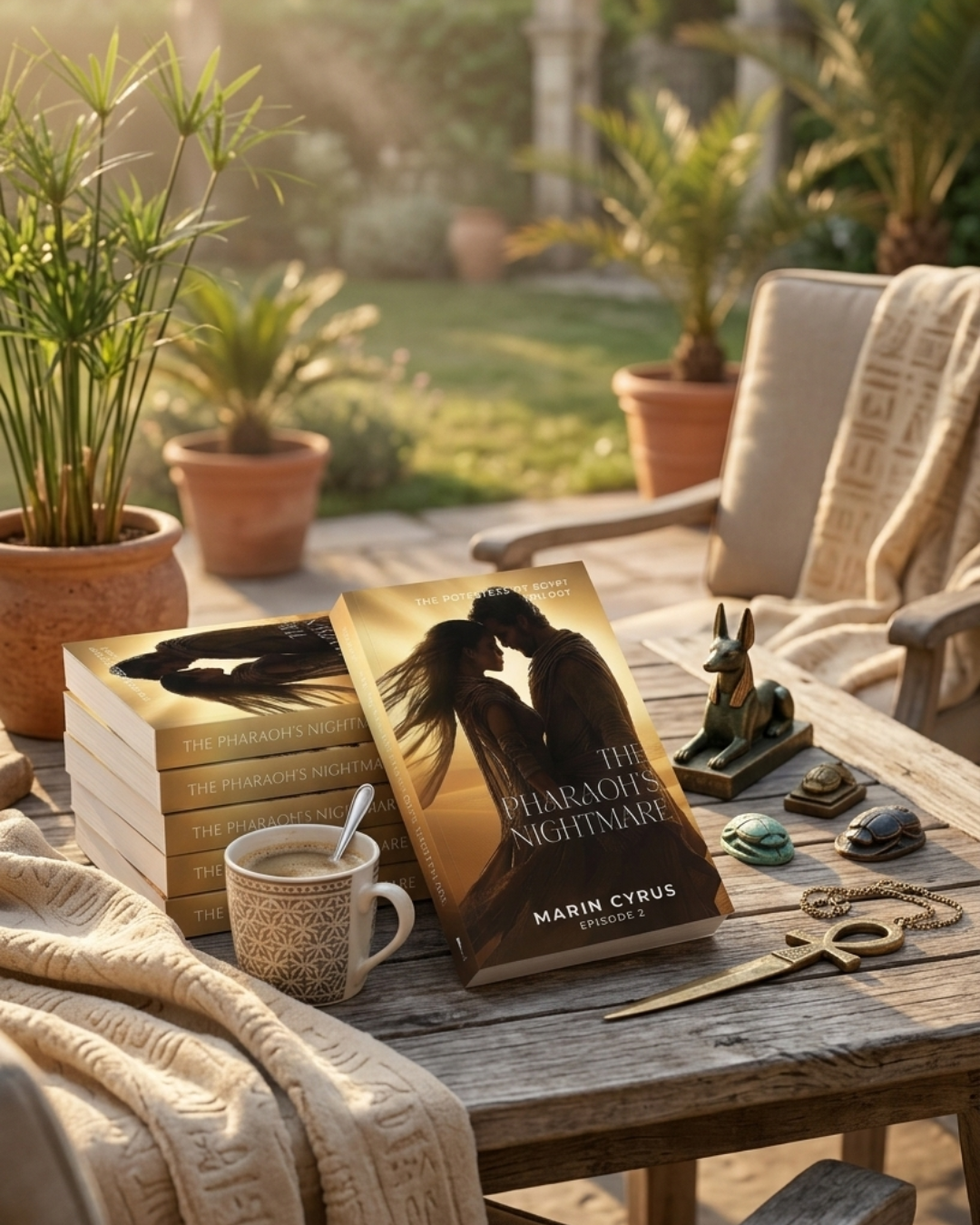 The Pharaoh’s Nightmare: Priestess of Egypt Trilogy - Marin Cyrus - Book 2