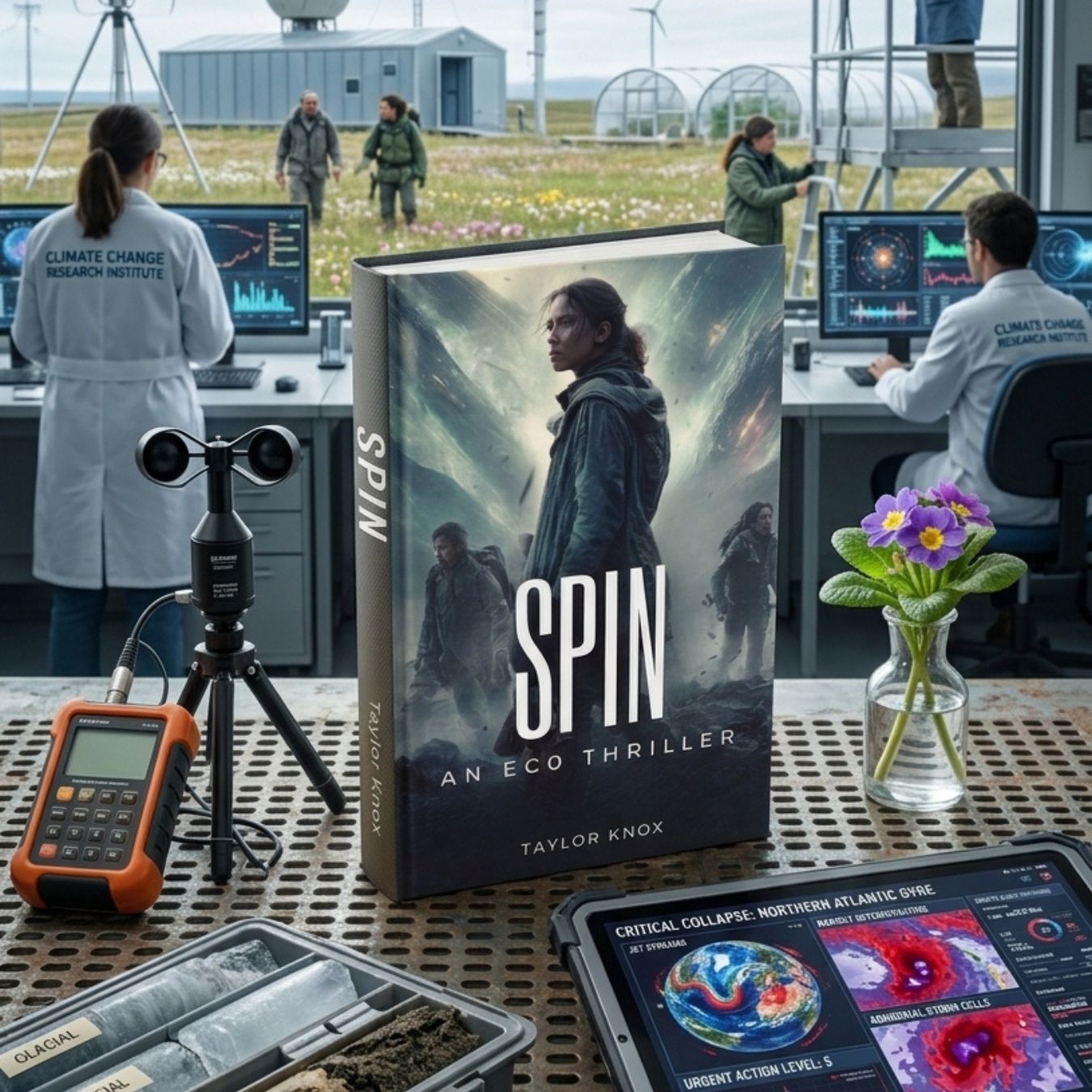 SPIN: A Science Thriller, Taylor Knox