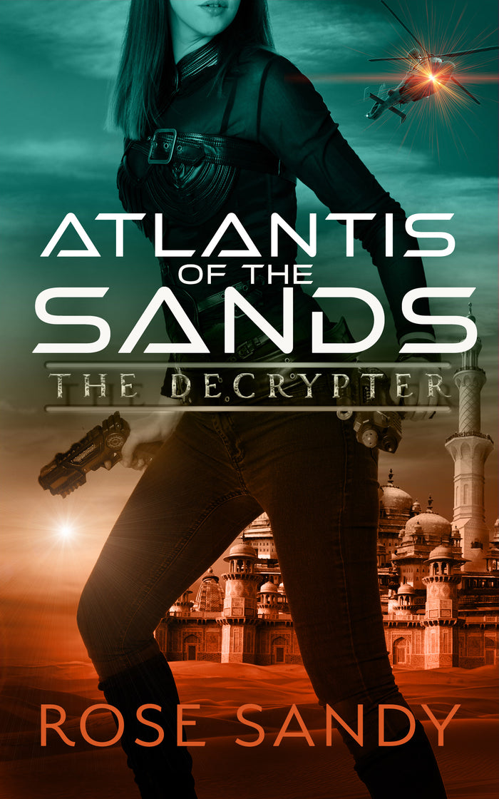 The Decrypter and the Atlantis of the Sands cover