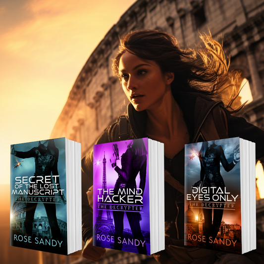 The Decrypter Thrillers Series Bundle - Books 1-3 (PAPERBACKS)