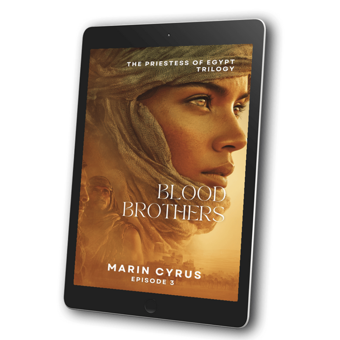 Blood Brothers: Priestess of Egypt Trilogy - Marin Cyrus - Book 3 ebook cover